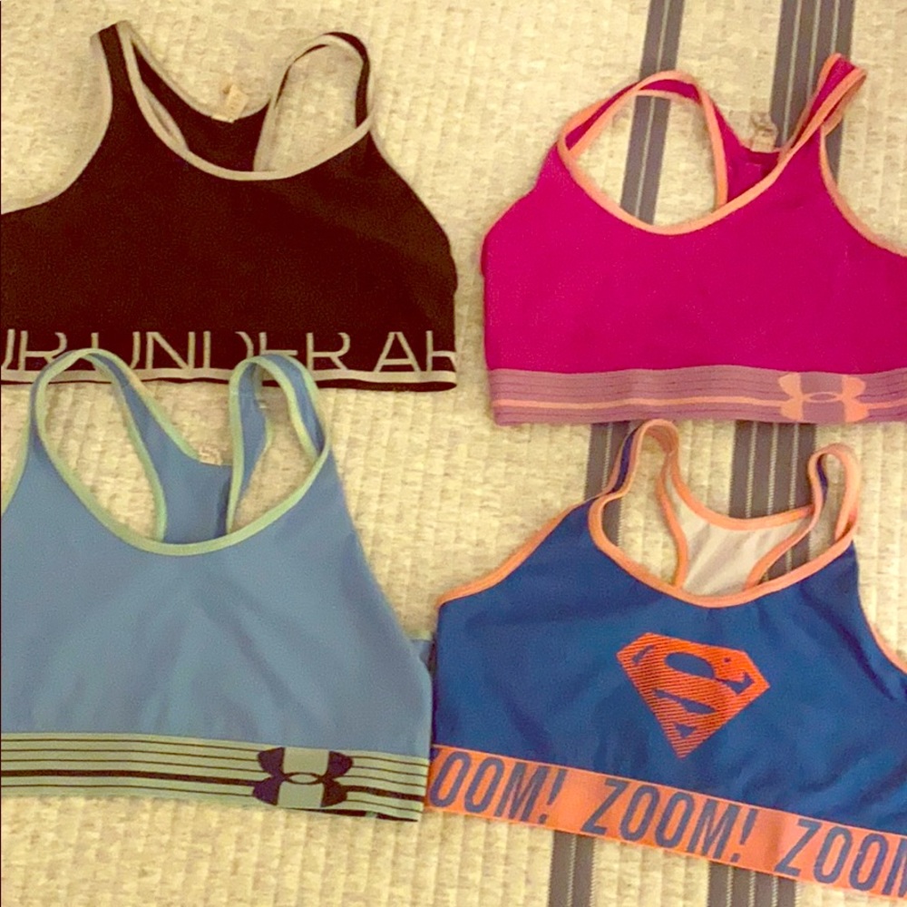 Under armour sports bra medium